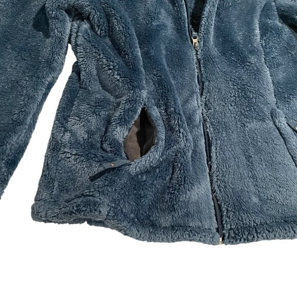 Free Country Women's Dark Teal Fleece Jacket Soft & Cozy Size Medium - Picture 9 of 11